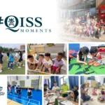 QISS students making new friends during the first week of school