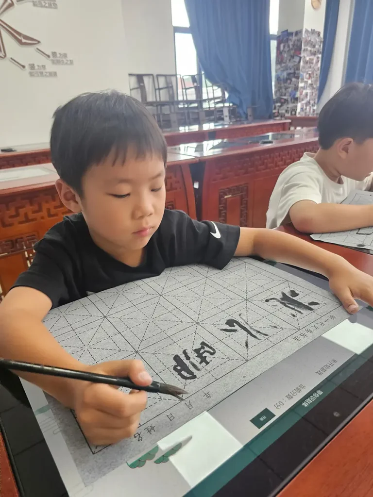 QISS_Digital_Calligraphy_Class_Student_02-768x1024 Students Explore the Art of Chinese Calligraphy