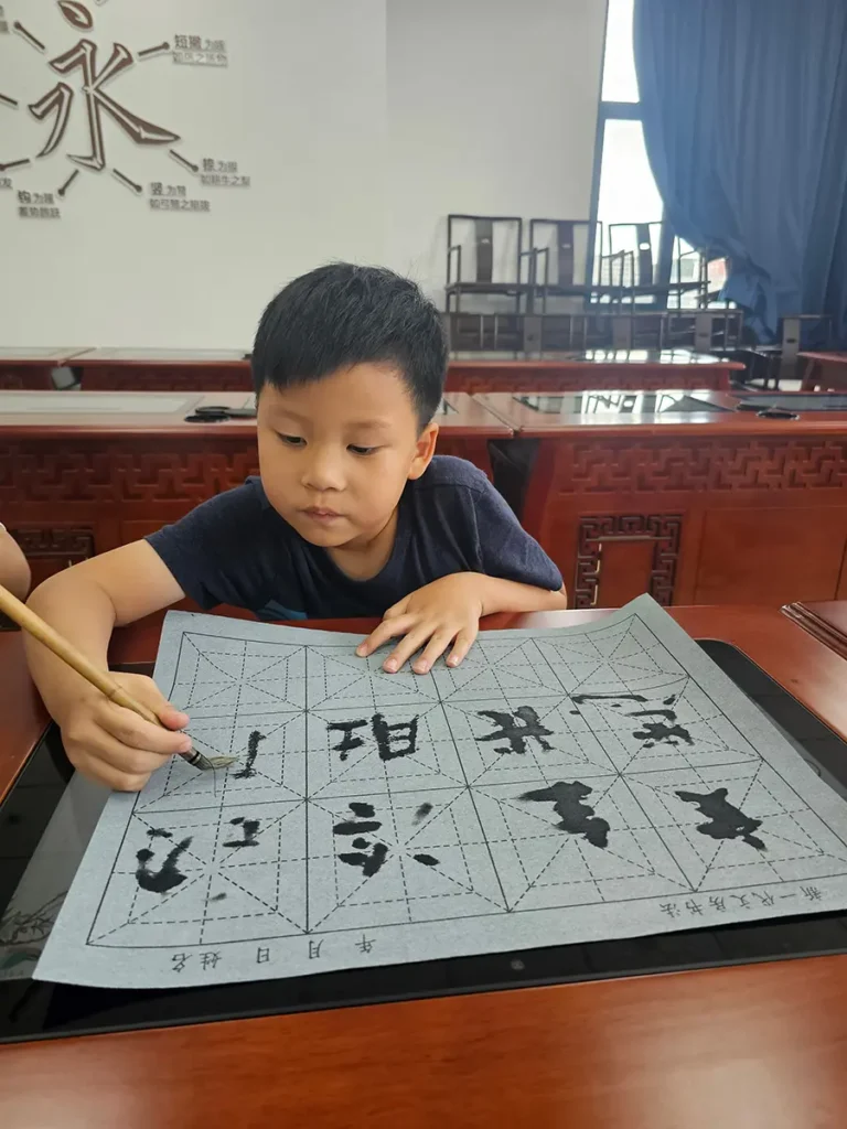QISS_Digital_Calligraphy_Class_Student_03-768x1024 Students Explore the Art of Chinese Calligraphy