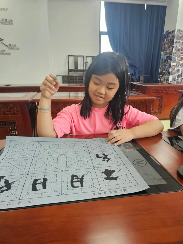 QISS_Digital_Calligraphy_Class_Student_04-768x1024 Students Explore the Art of Chinese Calligraphy